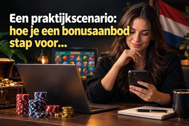 Een praktijkscenario: hoe je een bonusaanbod stap voor stap beoordeelt