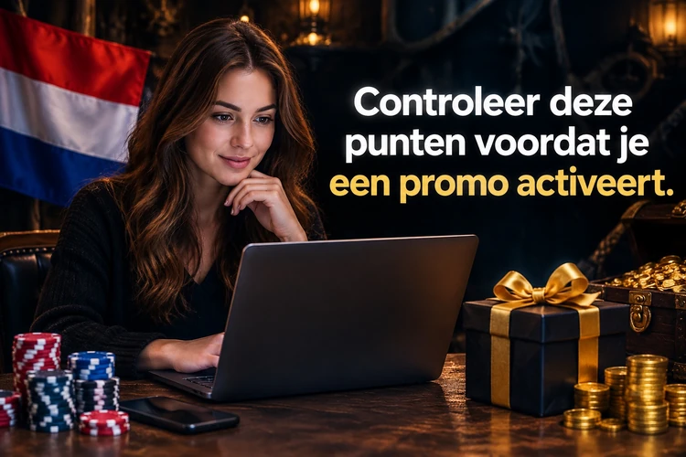 Controleer deze punten voordat je een promo activeert