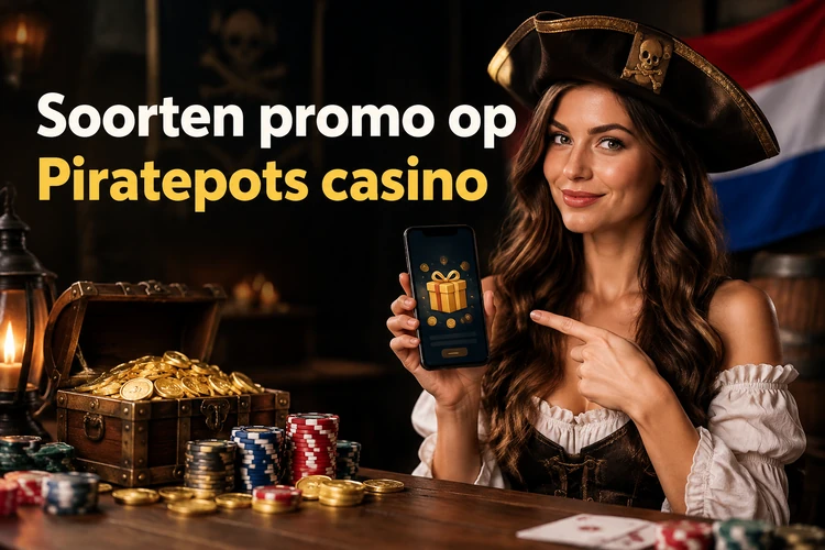Soorten promo op Piratepots casino